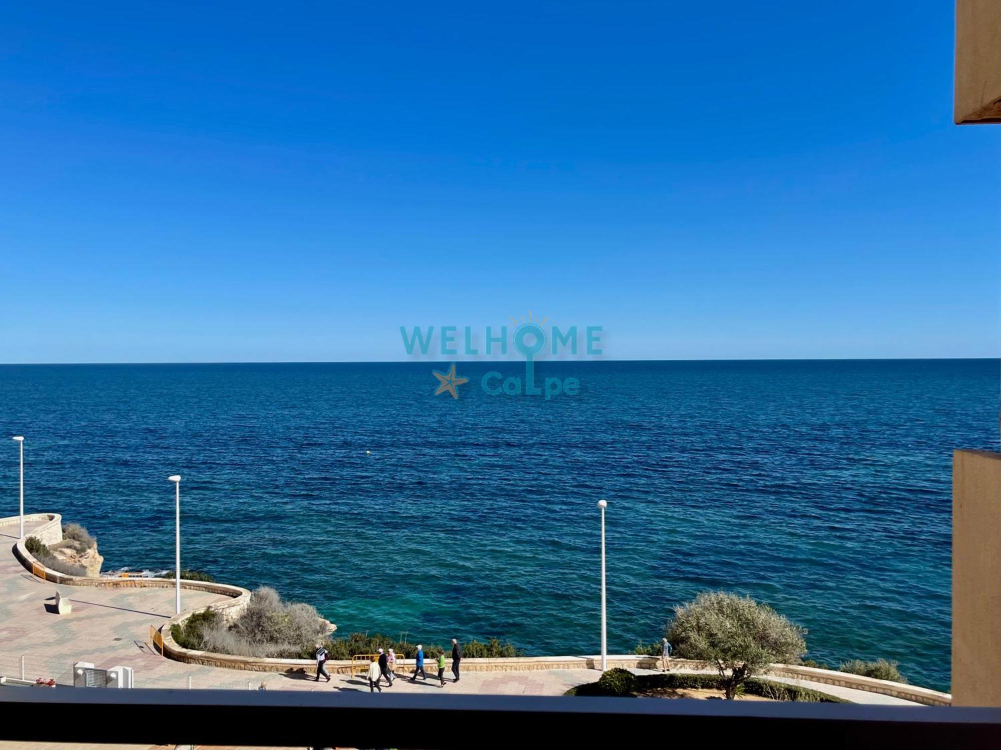 Acuarela Estudio, 1ª Linea, Vista Al Mar, Piscina Calpe Bagian luar foto