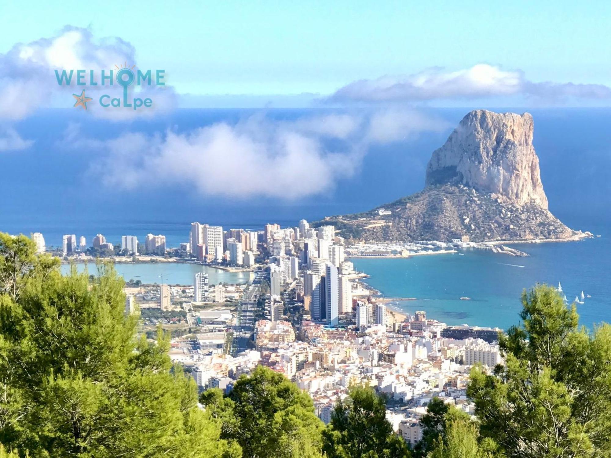 Acuarela Estudio, 1ª Linea, Vista Al Mar, Piscina Calpe Bagian luar foto