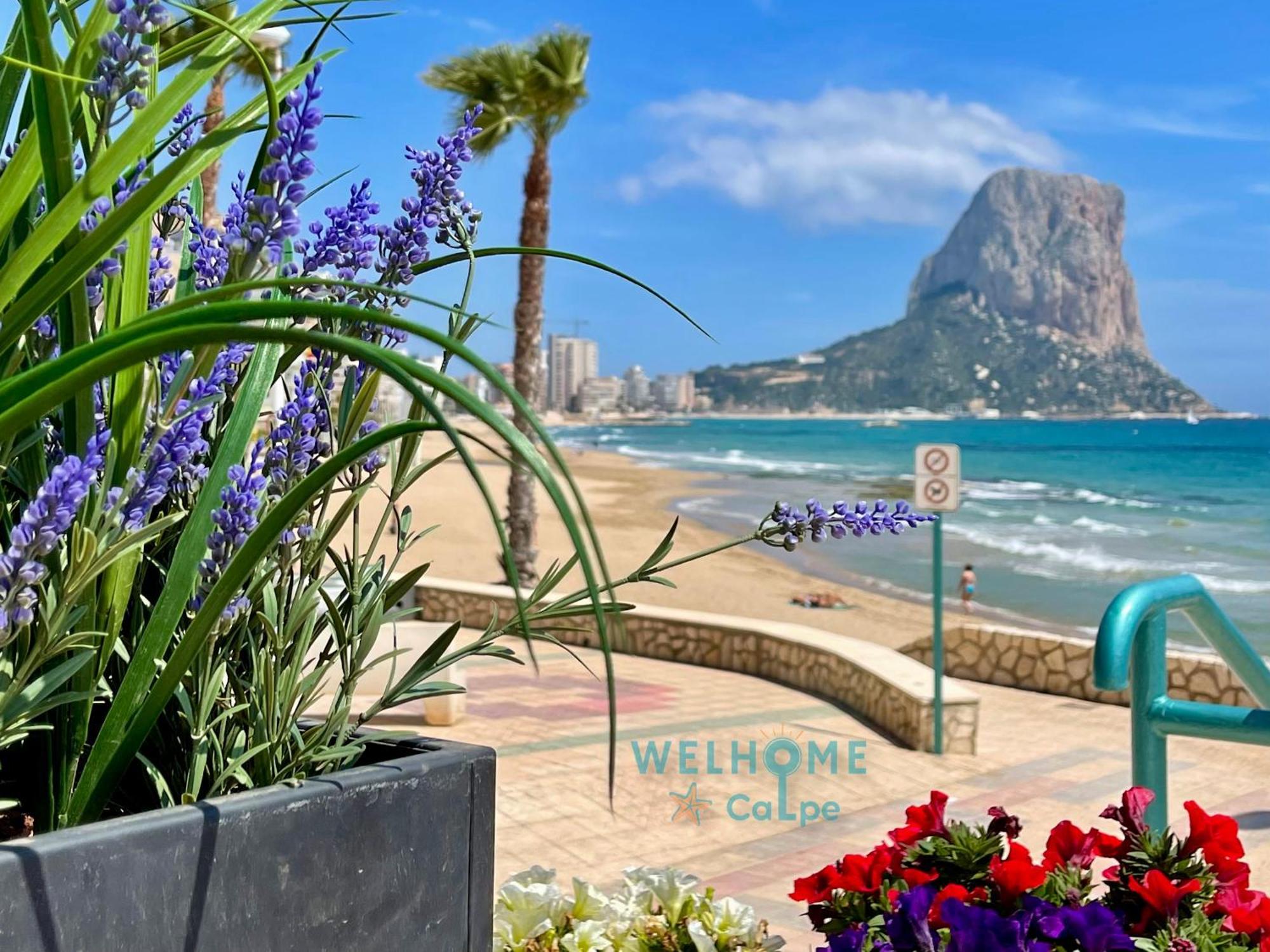 Acuarela Estudio, 1ª Linea, Vista Al Mar, Piscina Calpe Bagian luar foto