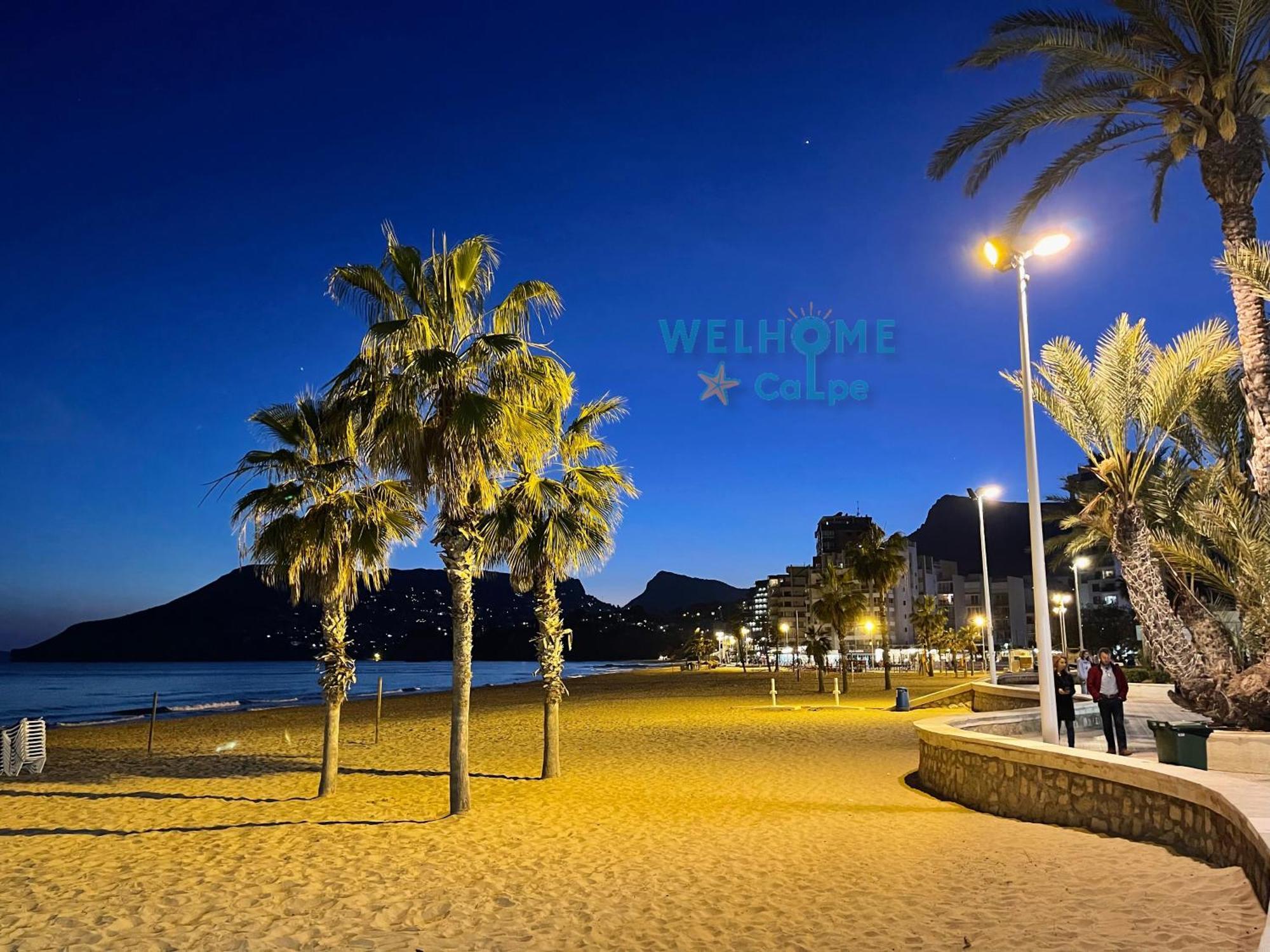 Acuarela Estudio, 1ª Linea, Vista Al Mar, Piscina Calpe Bagian luar foto