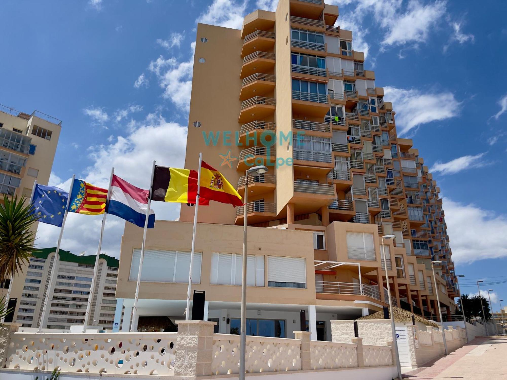 Acuarela Estudio, 1ª Linea, Vista Al Mar, Piscina Calpe Bagian luar foto
